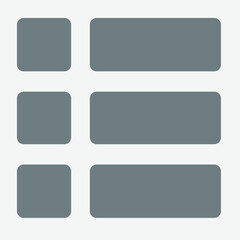 Modern mobile application icon, representing technology, apps, and digital communication.