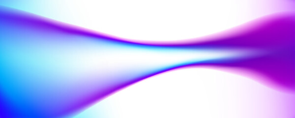 Poster - Vibrant colored liquid shape. Bright fluid colors. Futuristic abstract background. Blurred color gradients for creative graphic design. Vector illustration.