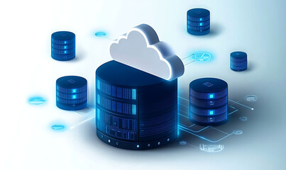 Poster - A safe and reliable cloud platform that offers secure storage and remote backup for encrypted digital files enabling seamless data management and protection for businesses and enterprises