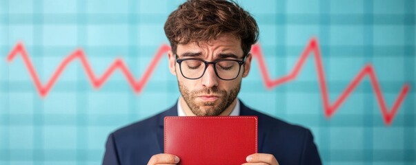 Poster - Analyzing business trends office image professional environment close-up data insights