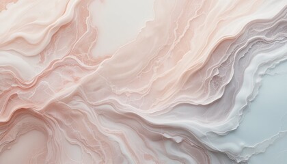 Poster - Fluid abstract art design digital medium soft color palette minimalist environment aerial view contemporary concept for modern decor