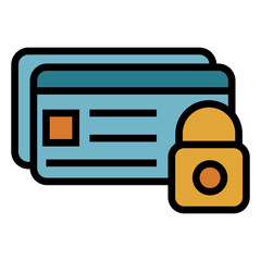 Poster - secure payment vector icon