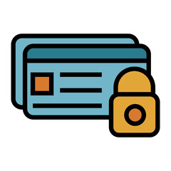 Poster - secure payment vector icon