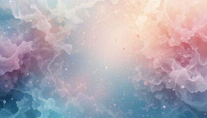 Poster - Dynamic abstract art displaying ethereal colors digital space visual artwork contemporary vibes creative perspective fluid design for captivating aesthetic appeal