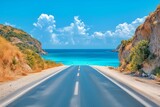 海岸沿いの道路
