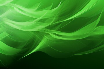 Poster - Swirling patterns of vibrant green shades create a dynamic and energetic visual experience in an abstract design