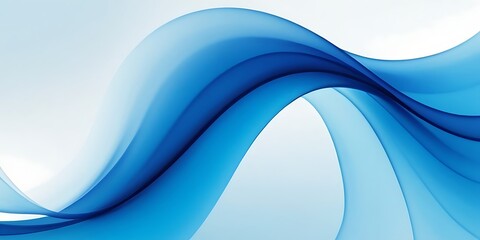 Wall Mural - Blue abstract lines swoosh wave smooth wave border background wave blue flow. An elegant blue wave swirls the background. Abstract futuristic motion,9