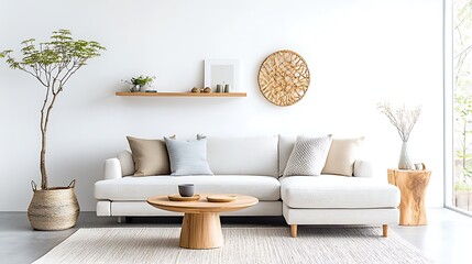 Poster - Modern minimalist living room (2)