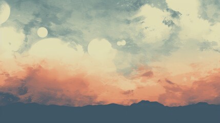 Poster - Colorful background with adjusted light rays creating a vibrant visual atmosphere