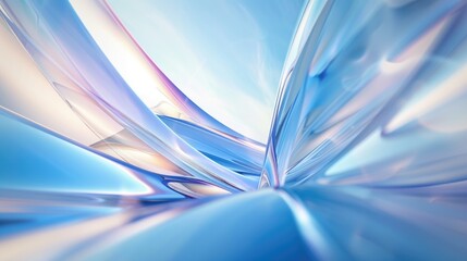 Poster - Abstract purple and blue light patterns with circular bokeh effect. Background image of blue and purple pastel color with various texture. Digital artwork for futuristic and modern design. AIG51.