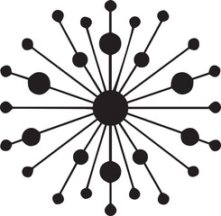 Poster - Abstract complex network graphic showcasing interconnected nodes.