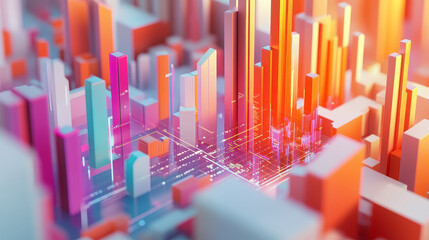 Poster - Dollar money icon, Global finance business investment strategy competition, Investment security data analytics artificial intelligence technology graph chart stock exchange finance 3d rendering