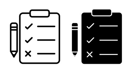 Fototapete - List vector icon symbol. illustration sign collection.