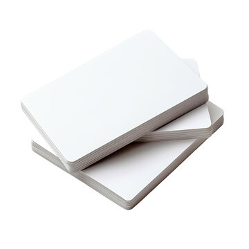 Business Cards isolated on white background