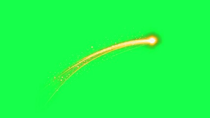 Wall Mural - vibrant spark backdrop animation, transparent 4k video, green screen