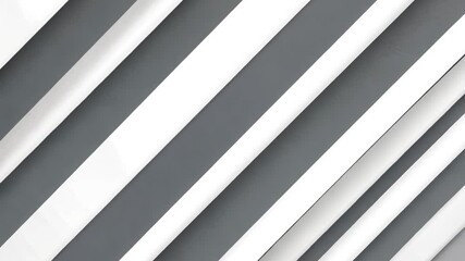 Poster - Modern Vector Illustration of Angled White and Gray Lines Generative AI