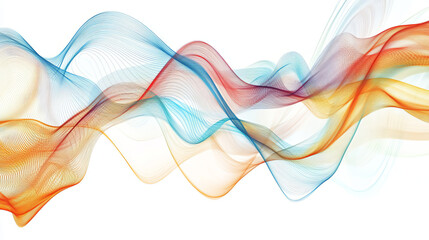 Poster - abstract wave technology background.Connection structure.Big data visualization and Business .