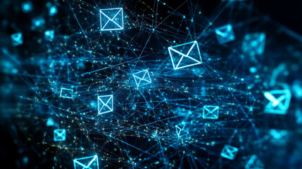 Poster - Communication,chatting.Flat style.Social media app,mobile instant messenger,web chat.International social network.Virtual communication and media sharing.Email message.Social media marketing strategy.