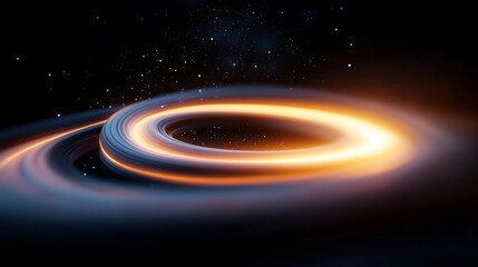 Wall Mural - abstract spiral of light in space: stunning 4k ultra hd