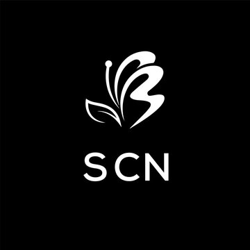 SCN letter creative logo 