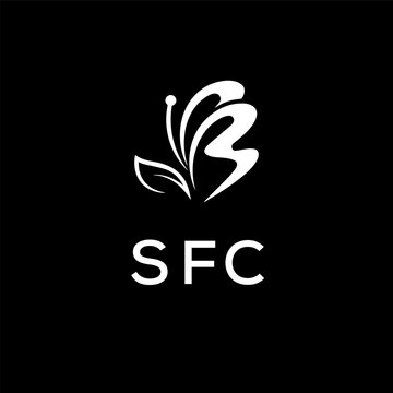 SFC creative minimalist letter logo.