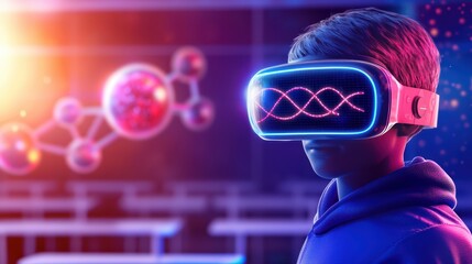 Poster - Virtual reality technology in modern education setting