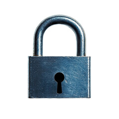Poster - Security padlock isolated on a Transparent background for protection and encryption purposes, security padlock isolated on PNG background