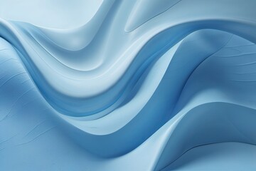 Poster - vibrant light blue abstract background featuring sleek textures and contemporary design