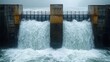 © denkar - Turbulent Waters: A Dam's Powerful Release