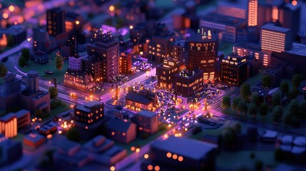 Poster - A glowing circuit board connecting financial growth with sustainable business models.
