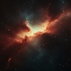 Wall Mural - deep space nebulae cosmic clouds