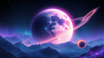 earth in space