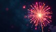 © Phennapha - Colorful fireworks exploding in mid-air, forming a starburst shape, colorful lights, firework explosion, sparks