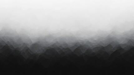 Poster - Abstract gradient texture blending from light gray to dark black, creating a soft, atmospheric background effect