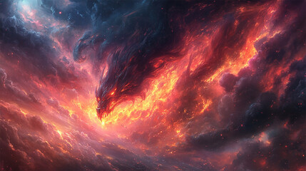 fire in the sky