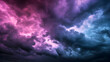 © alimurtaza - Soft glowing twilight sky with a blend of pink and purple hues, dreamy cloud formations, fantasy scenery, abstract atmospheric digital art.