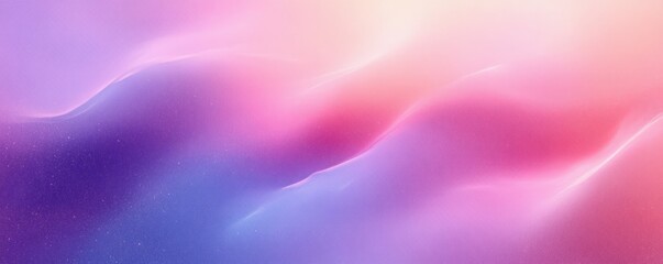 Poster - Soft Pastel Gradient Background Dreamy Abstract Art Pink Purple Blue Iridescent Holographic Texture