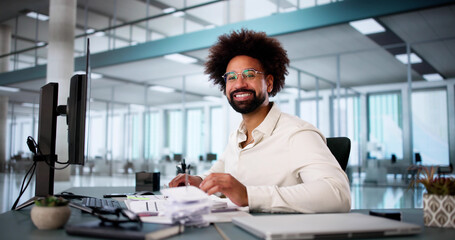 Aufkleber - busy lawyer analyzing legal documents
