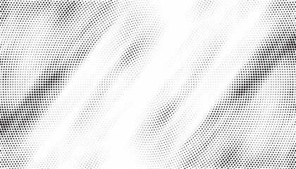 Leinwandbilder - Halftone background vector, abstract backdrop design with two tone pattern and copy space for edit your content