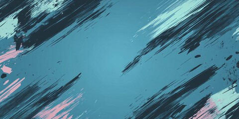 Poster - Vibrant abstract background blending soft pastels with bold strokes in a dynamic design for creative projects