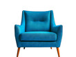 © Daniel - a blue chair with a white background