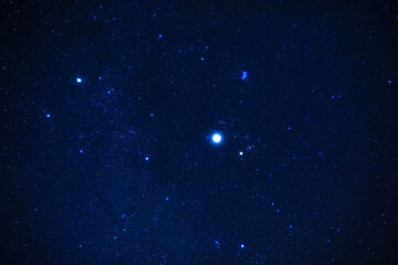 Wall Mural - milky way stars photographed with a wide angle lens.