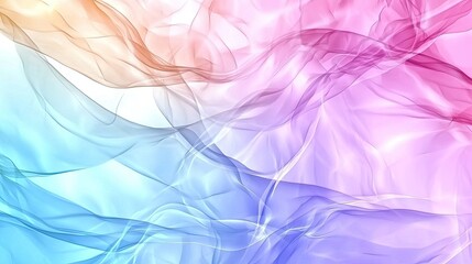 Poster - Vibrant fluid art background with swirling blues and purples, soft gradients blending seamlessly.