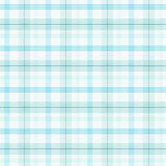Wall Mural - plaid repeat pattern in light blue.gingham checkered tartan seamless pattern.geometric graphic vecto