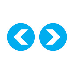 right left arrow button icon