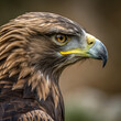 © Umar - 'Majestic Eagle Head Close-Up – Intense Gaze and Powerful Beak in Wildlife Portrait'