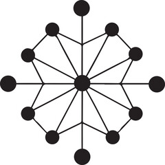 Poster - Abstract network graphic showcasing interconnected nodes.
