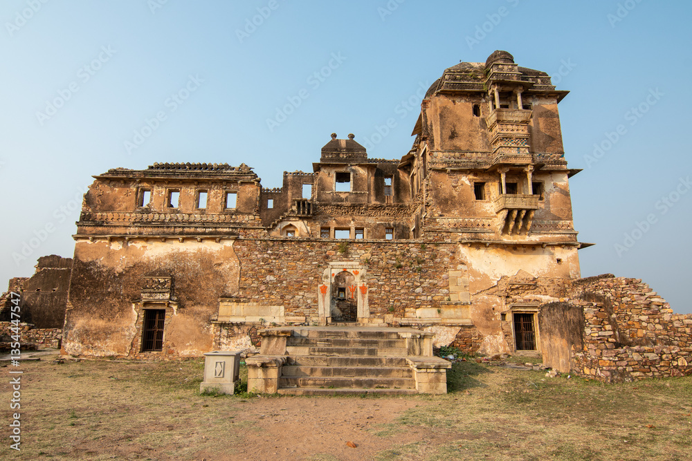 Jaimal & Patta Palace. Jaimal and Patta are two brave rajput warriors ...