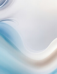 Wall Mural - abstract blue wave background - abstract light blue waves background - Generative AI