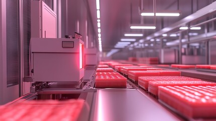 Poster - AI-powered quality control in a food processing plant.
